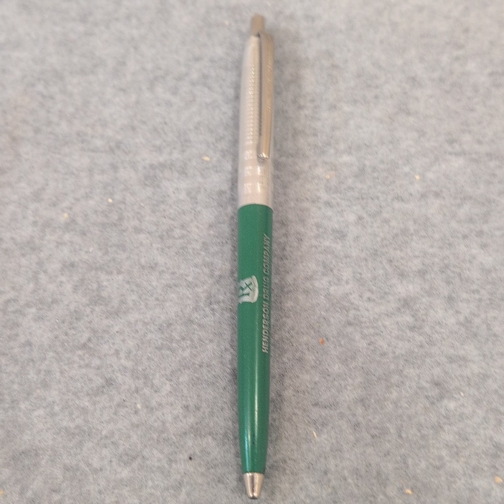 Vintage Henderson‎ Drug Company Readyriter Pen Pharmacy Pharmacist Talladega AL - Picture 4 of 5